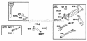 Controls Oil Gard Diagram and Parts List for 171432-1111-01  Briggs and Stratton Engine